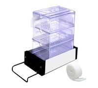 Baoblaze Système de Filtration pour Aquariums avec Boîte de Débordement, 3 Boîtes