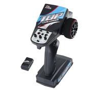 Baoblaze Système radio RC Émetteur RC avec récepteur 7 canaux pour accessoires 1/14, 1/16, 1/12