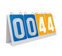 Baoblaze Tableau de Score à Rabat, Tableau de Bord de Sport, Gardien de Score Durable, Compteur de Scores, pour Badminton, Balle de Tennis, Football, Bleu Jaune