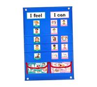 Baoblaze Tableau D'horaire Visuel pour Enfants, Tableau Des, Tableau de Poche de Routine Amusant