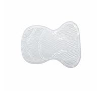 Baoblaze Tapis de Selle en Silicone Pad Amortisseur Coussin Support Absorbant pour Limiter Les Impacts Grip Renforcé pour Selle Stable Nettoyage Aisé Après, Transparent