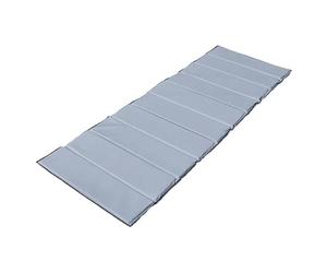 Baoblaze Tapis de Sol Camping Matelas Pliant Tapis Outdoor Résistant à L'Humidité Confortable Épais Pliable pour Séjour en Famille Randonnée Barbecue Jardin, Gris 1,5 cm d'épaisseur