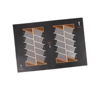 Baoblaze Tapis de stationnement 1:64 pour garage souterrain, tapis de jeu enroulable pour bureau, tapis de scène de voiture pour modèle de véhicule diorama, D