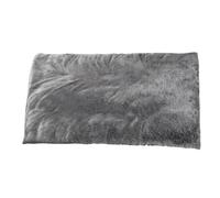 Baoblaze Tapis pour Chien Matelas Coussin Auto-Chauffant Isolant Aluminium Mousse Rembourrée Design Léger Pliable Adapté à Tous Les Animaux Voiture Intérieur E, Gray M