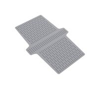Baoblaze Tapis séparateur d'évier de cuisine, tapis de séchage protecteur pour évier double, salle de bain, verrerie, vaisselle, Gris