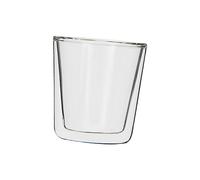 Baoblaze Tasse à Café Double Paroi en Verre Borosilicate Haute Résistance Mug Transparent Thermique Utilisable pour Boissons Chaudes Froides Bureau M, 100ml