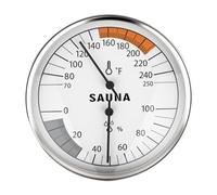 Baoblaze Thermomètre et hygromètre de Sauna, jauge Fahrenheit, 2 en 1, pour Bureau