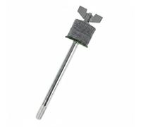 Baoblaze Tige d'Extension pour Cymbale Adaptateur Support Empilable Accessoire Métal Pratique pour Montage Supplémentaire sur Batterie Adapté Répétition Studio Scène, Long Longueur Totale 18 Cm