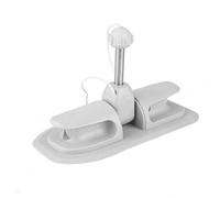 Baoblaze Universal Paddle Holder Fixation de Pagaie Verrou de Support d'Aviron Unité Compacte avec Base et Cordon Maintien Stable en, Gris