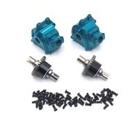 Baoblaze Véhicule Industriel Kit Carter de Transmission Différentiel Arbre Pignon Métal Robuste pour Usage Intensif Compatible Modèles 1 14 et 1 12 Adapté à, Bleu