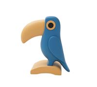 Baoblaze Veilleuse Oiseau Apainte | d'alimentation 1200 mAh, Veilleuse Son apaint, Rechargeable, Ornement Lumineux, Bleu