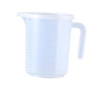 Baoblaze Verre avec Couvercle pour Liquides Bol Polyvalent pour Mesurer L'Huile L'Eau Le Lait et La Farine Doté de Graduations Précises et Bec Ve, 1000 Ml