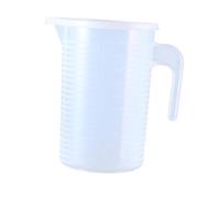 Baoblaze Verre avec Couvercle pour Liquides Bol Polyvalent pour Mesurer L'Huile L'Eau Le Lait et La Farine Doté de Graduations Précises et Bec Ve, 2000ml