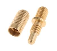 Baoblaze Vis de goupille de Joint de Queue de Piscine, vis de Tige d'extension de Billard en métal Durable pour Un Meilleur contrôle, matériel de Filetage de, 13mmx38mm 12mmx26mm