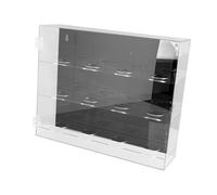 Baoblaze Vitrine de baseball, présentoir de balles de tennis, boîte de rangement de baseball, support de baseball pour home run
