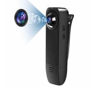 Baobylon Mini caméra cachée,1080p HD Body Cam avec Caméra et Microphone | Caméra Espion cachée,Caméra de Corps,Caméra Corporelle Portable,Mini caméra Dash Cam pour Forces de Police Vélo Caméscope