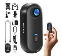 Baobylon Mini Caméra Sport,Magnétique Caméra avec Carte Mémoire de 64Go | Mini Body Cam POV WiFi,Légère,Idéale pour Capturer vos Moments sur Moto,Vélo,Vlog,au Travail et en Voyage Camera portable