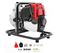 BAOCHADA Pompe à Eau Thermique 4 Temps 38 cm³, 1,2 kW, 10 500 tr/min