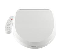 BAOCHADA Siège de toilette intelligent - Bidet avec buse - WC japonais - Siège chauffant - Pression d'eau réglable - Séchage à l'air chaud - Facile à nettoyer