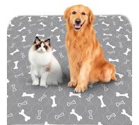 Baodan Alese Réutilisables, Tapis Absorbant Chien, 182x182 Tapis pour Chiots avec Fond Antidérapant, Puppy Pads Anti-Fuite et Résistante, Apprentissage de la Propreté