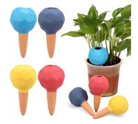 BAODBF Lot de 8 boules d'irrigation - 90 ml - Distributeur d'eau pour plantes - Cône d'argile - Argile pour chambre et balcon