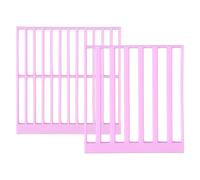 BAODBF Règle de peinture PLA - Outil d'alignement - Positionnement de précision - Peinture carrée - Guide de gain de temps - Diamant - Alignement pour bricolage (violet)