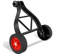 BAODBF Roues stabilisatrices pour débroussailleuse - Économie d'énergie - Roue jockey pour tondeuse à gazon avec support en métal - Roues pour débroussailleuse - Hauteur réglable - Roues auxiliaires
