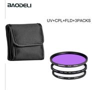 BAODELI-Ensemble de filtres d'objectif pour Nikon IL Sony,famille de filtres d'objectif,Nd Fld,Uv Macro Star ycin isatie,49mm,52mm,55mm,58mm,62mm,67mm,72mm,77mm,82mm,accessoires - Type [SET 9]-82mm