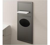 Baodiale Niche de Douche encastrée en Acier Inoxydable, étanche, avec Panier de Rangement Mural pour Salle de Bain, Design Moderne et Gain de Place, pour shampoing et Articles de Toilette.