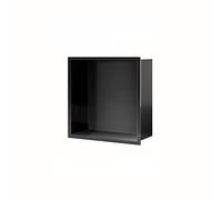 Baodiale Niche de Douche encastrée étanche, étagère de Salle de Bain en Acier Inoxydable, Meuble Mural sans Rebord à Plusieurs Niveaux pour Un Rangement organisé