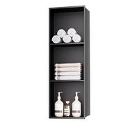 Baodiale Niche de Douche encastrée Noir Mat, Niche Murale en Acier Inoxydable 304, étagère de Douche for Salle de Bain, Toilettes, Rangement de Cuisine