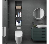 Baodiale Niche de Douche Robuste en Acier Inoxydable 304, Niche Murale encastrée Noir Mat, Rangement de Douche for la rénovation Domestique et Commerciale