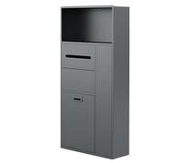 Baodiale Niche Murale de Salle de Bain Niche de Douche étanche étagère carrée encastrée en Acier Inoxydable brossé pour Salle de Bain Insert Mural pour shampoing pour Produits Organisateur S