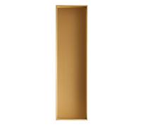 Baodiale Niche Murale de Salle de Bain Niche de Douche étanche étagère carrée encastrée en Acier Inoxydable brossé pour Salle de Bain Insert Mural pour shampoing et Produits