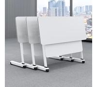 Baodiale Table de conférence Pliante Ensemble de Table de conférence avec roulettes Tables de réunion de Bureau Pliables Modernes Grande Conception rectangulaire pour salles de Formation