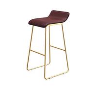 Baodiale Tabourets de Bar de Hauteur de comptoir Tabouret de Bar de Petit-déjeuner Tabourets de Bar de comptoir de Cuisine en Cuir PU Chaise de Bar rembourrée pour Bar de Petit-déjeuner/comptoir/