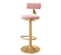 Baodiale Tabourets de Bar pivotants à 360° avec Repose-Pieds et Dossier réglable en Hauteur, rembourrés, pour la Cuisine, la Salle à Manger ou Le café.