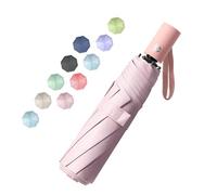 BAODINI Parapluie pliant automatique protection UV parapluie de voyage compact à mettre dans son sac