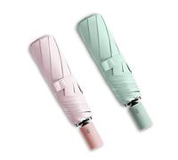 BAODINI Parapluie pliant automatique protection UV parapluie de voyage compact à mettre dans son sac