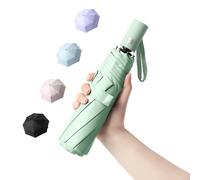 BAODINI Parapluie pliant automatique protection UV parapluie de voyage compact à mettre dans son sac