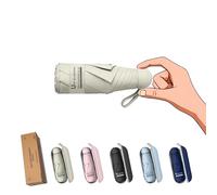 BAODINI Parapluie Pliant Portable Poche Parapluie Protection Solaire Anti-UV étanche Ultra Léger Compact Ombrelle Voyage Mini Umbrella pour Homme Femmes Enfant