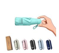 BAODINI Parapluie Pliant Portable Poche Parapluie Protection Solaire Anti-UV étanche Ultra Léger Compact Ombrelle Voyage Mini Umbrella pour Homme Femmes Enfant