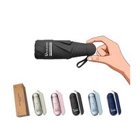 BAODINI Parapluie Pliant Portable Poche Parapluie Protection Solaire Anti-UV étanche Ultra Léger Compact Ombrelle Voyage Mini Umbrella pour Homme Femmes Enfant