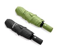 BAODINI Petit parapluie de voyage compact avec protection UV pour la pluie et le soleil UPF 50+ 104,1 cm parapluie portable pour homme et femme