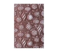 BAOFALI Dossier de gaufrage 3D pour la fabrication de cartes, décoration de Noël, texture en plastique transparent qui s'estompe pour scrapbooking, papier cartonné, album de décoration, loisirs