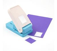 BAOFALI Grand poinçon rectangulaire pour timbres postaux - 3,2 x 3,8 cm - Perforatrice à levier pour travaux manuels, scrapbooking, fabrication de cartes, loisirs créatifs