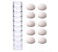 BAOFALI Lot de 10 recharges de mousse pour mélange d'encre, boîte de rangement pour mousses, scrapbooking, peinture, dessin, fournitures artistiques, poignée d'encre, outils de gaufrage