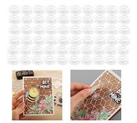 BAOFALI Lot de 180 mini oscillations, ressorts autocollants, petits mouvements pour la fabrication de cartes, le scrapbooking, les projets artistiques, le scrapbooking, les décorations