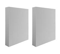 BAOFALI Lot de 2 grands tampons en mousse moulée gris en plastique pour sculpture, modélisation, loisirs créatifs et projets d'artisanat