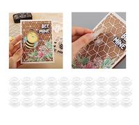 BAOFALI Lot de 30 mini oscillations, ressorts autocollants, petits mouvements pour la fabrication de cartes, le scrapbooking, les projets artistiques, les travaux manuels, le scrapbooking